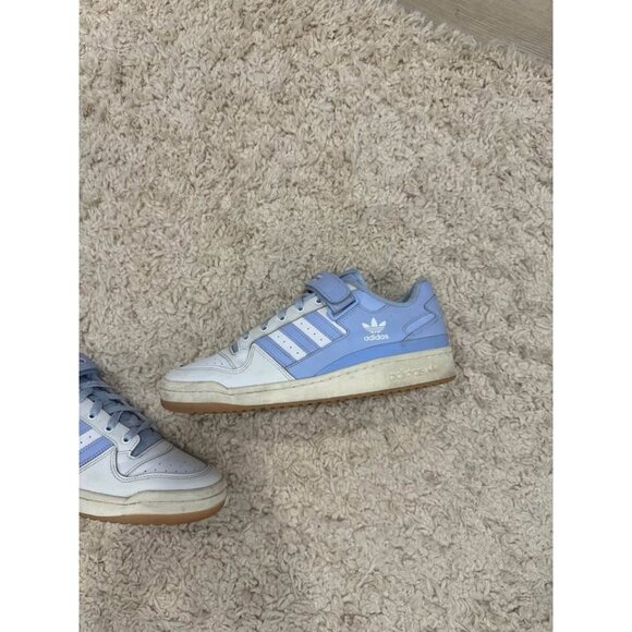 adidas Forum Low — White Blue Dawn Men’s US 10.5 - Picture 3 of 6